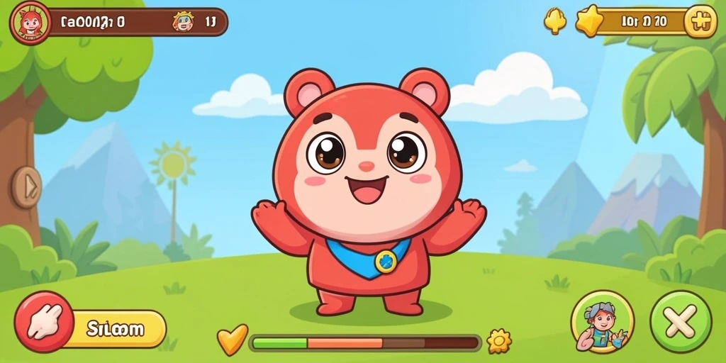 Tampilan kompetisi multiplayer yang mendebarkan.