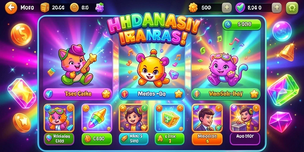 Tantangan seru yang menunggu di setiap level.