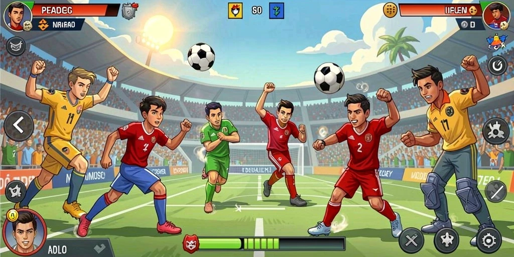 Fitur multiplayer yang memungkinkan bermain dengan teman.