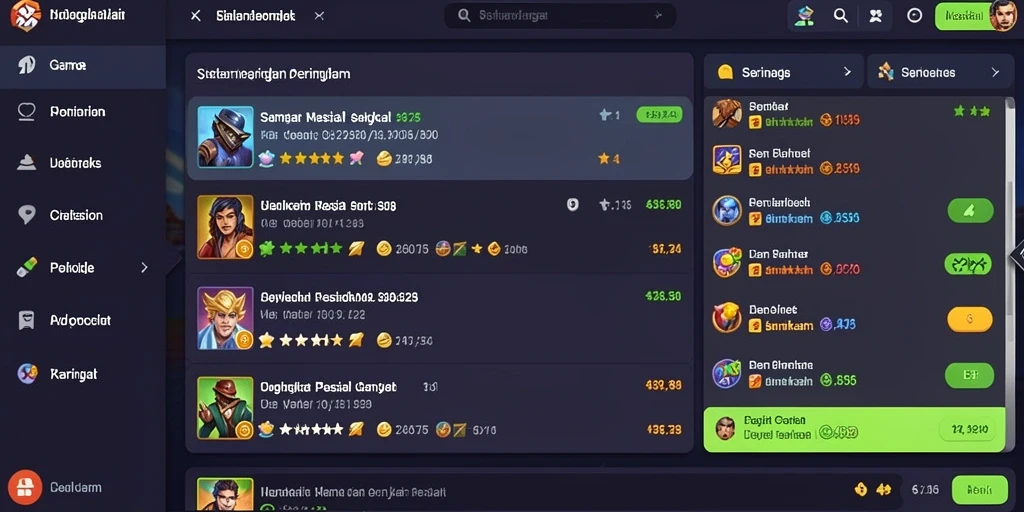 Tantangan level yang menegangkan dan adiktif.