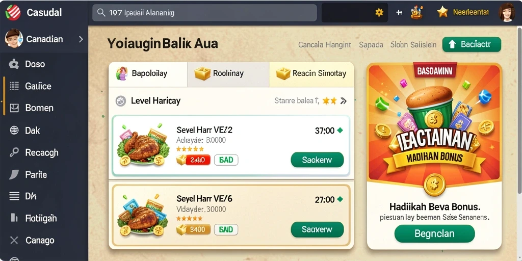 Sistem reward yang menguntungkan dan adiktif.