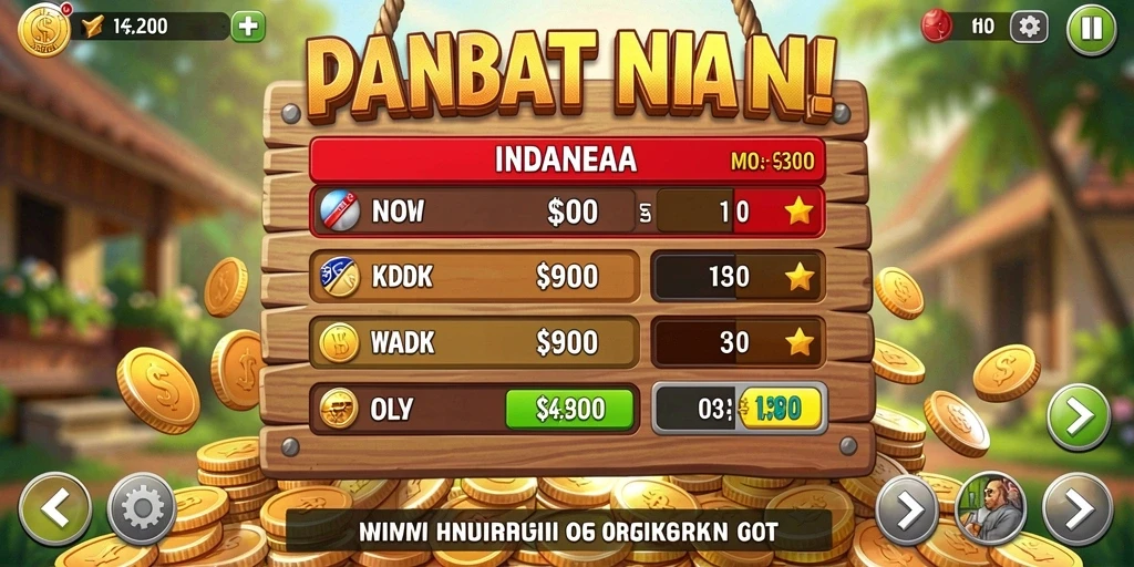 Pengguna sedang bertarung dalam mode multiplayer melawan pemain lain.