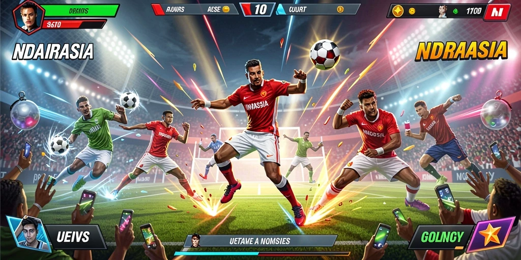 Pemandangan pertarungan epik di arena MLBB8.