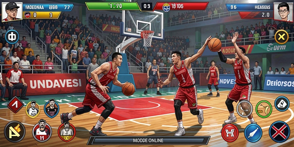 Screenshot dari fitur turnamen yang sangat seru.