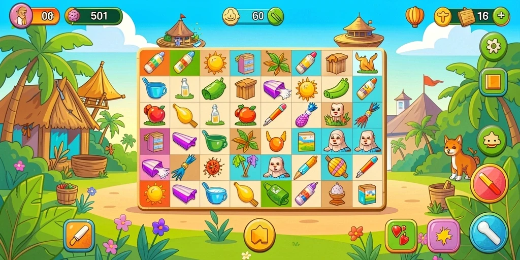 Fitur bonus yang menambah keseruan bermain.