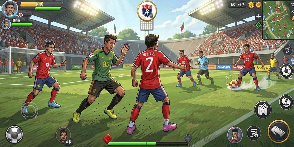 Karakter baru dengan desain unik.