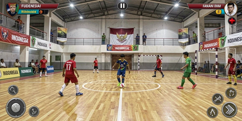 Tampilan antarmuka yang mudah dinavigasi dan user-friendly.