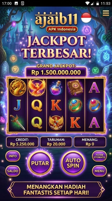 ajaib11 — layar beranda
