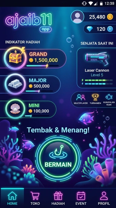 ajaib11 — menu pengaturan